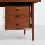 Midcentury Danish desk in teak by Arne Vodder for Sibast 1960s - 180cm