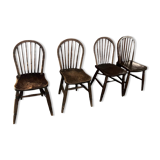 Set of 4 Windsor chairs