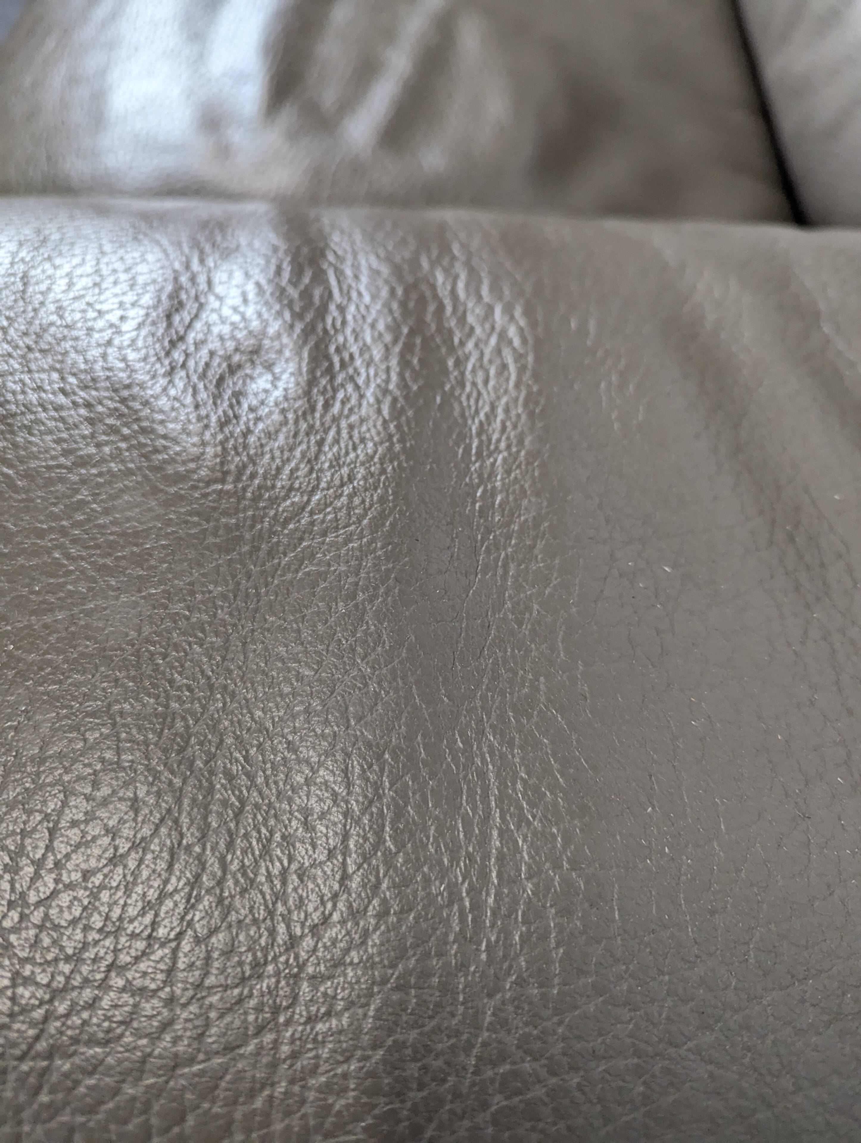 Leather sofa