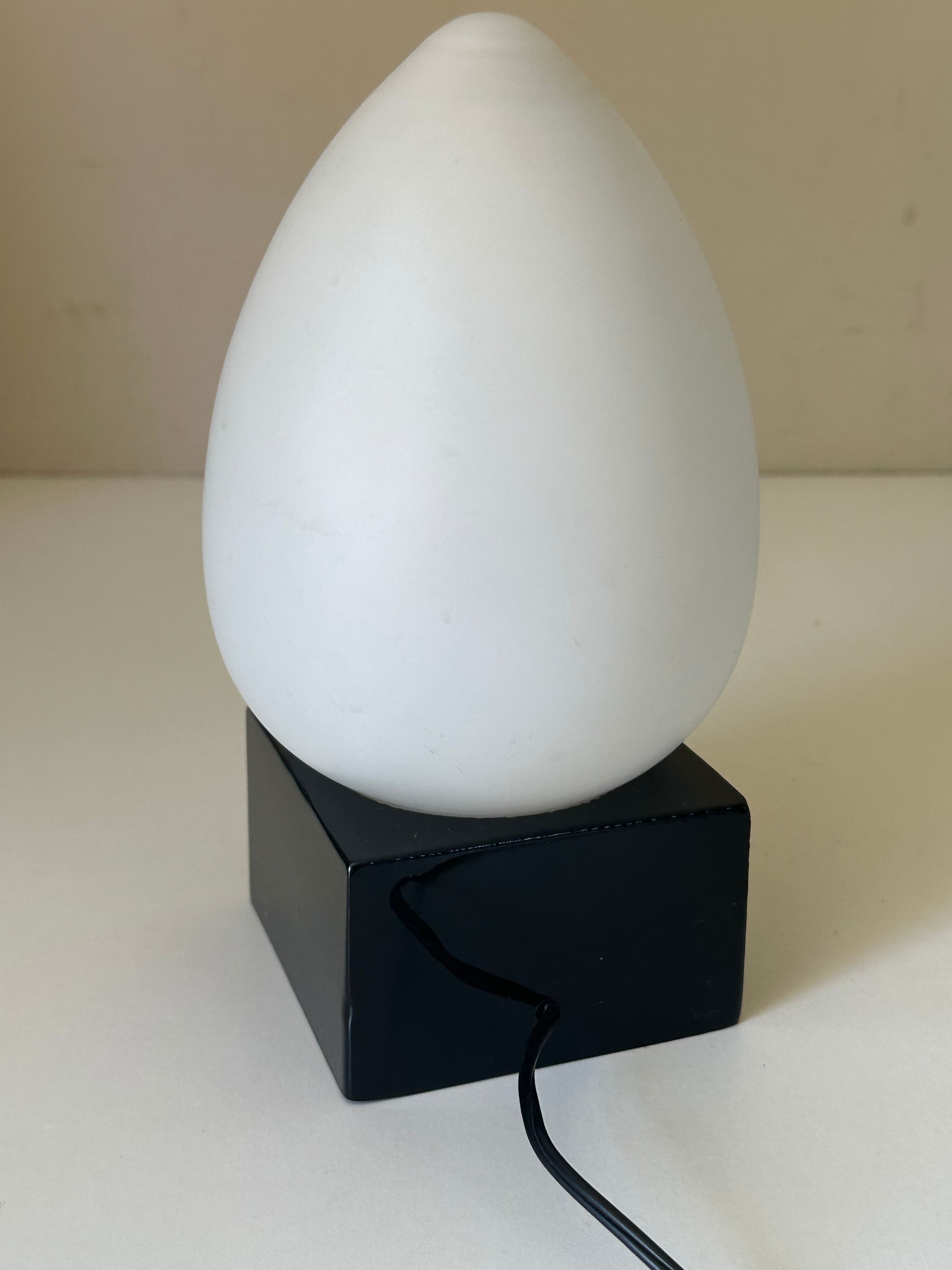 Lamp egg vintage design delmas 70 years
