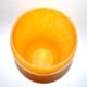 Marmoreal glass shell vase