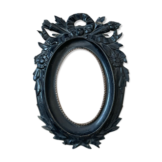 Frame Metal Black Quiver & Torches Napoleon III