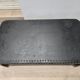 Industrial coffee table in riveted metal from around 1920 – black patina – 145 × 80 cm