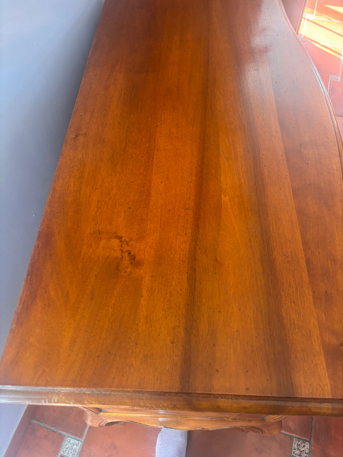 Commode style Louis XV en chêne massive