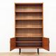 Scandinavian teak library from the 1970s.