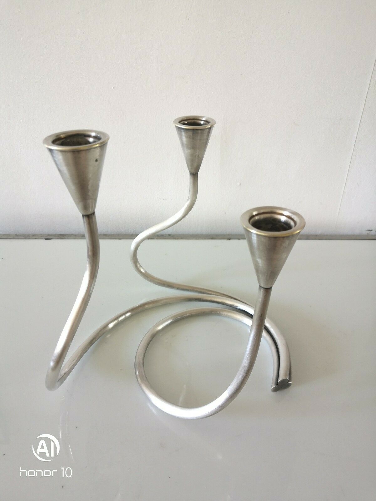 3-branch candlestick Design Carl Christiansen 50s - 60 Danmark