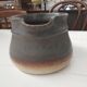 Enamelled stoneware pitcher