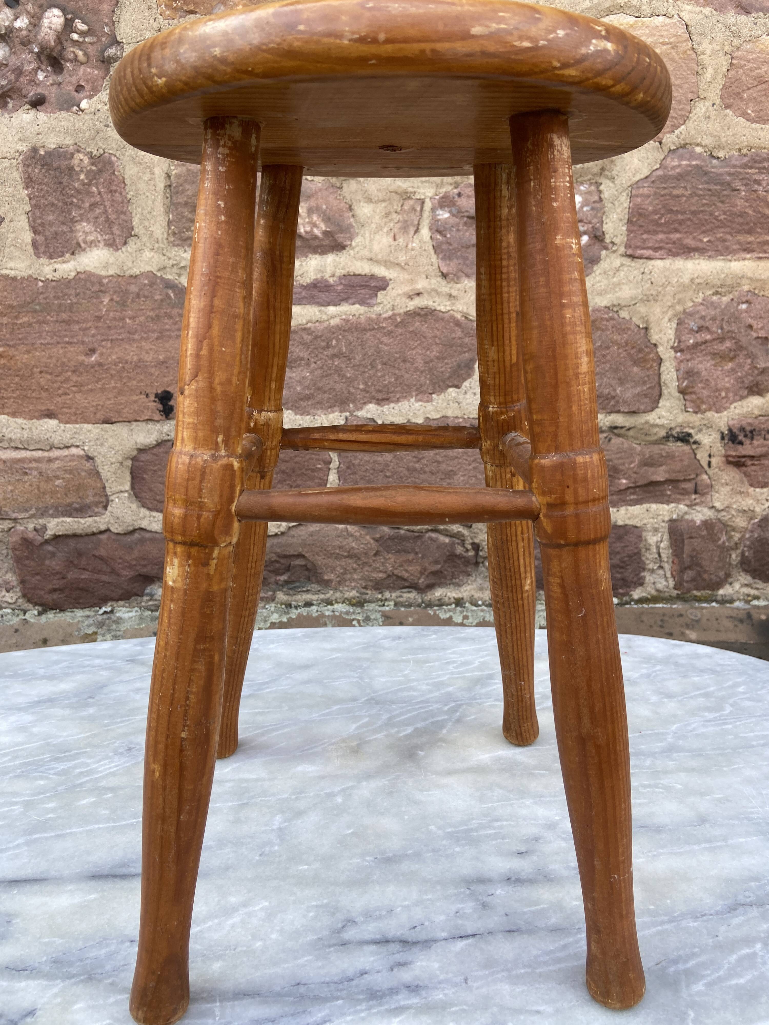 vintage stool Pine Fir Mountain