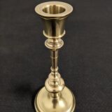Skultuna's polished brass candlestick