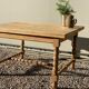 Farmhouse table with extensions up to 223 cm