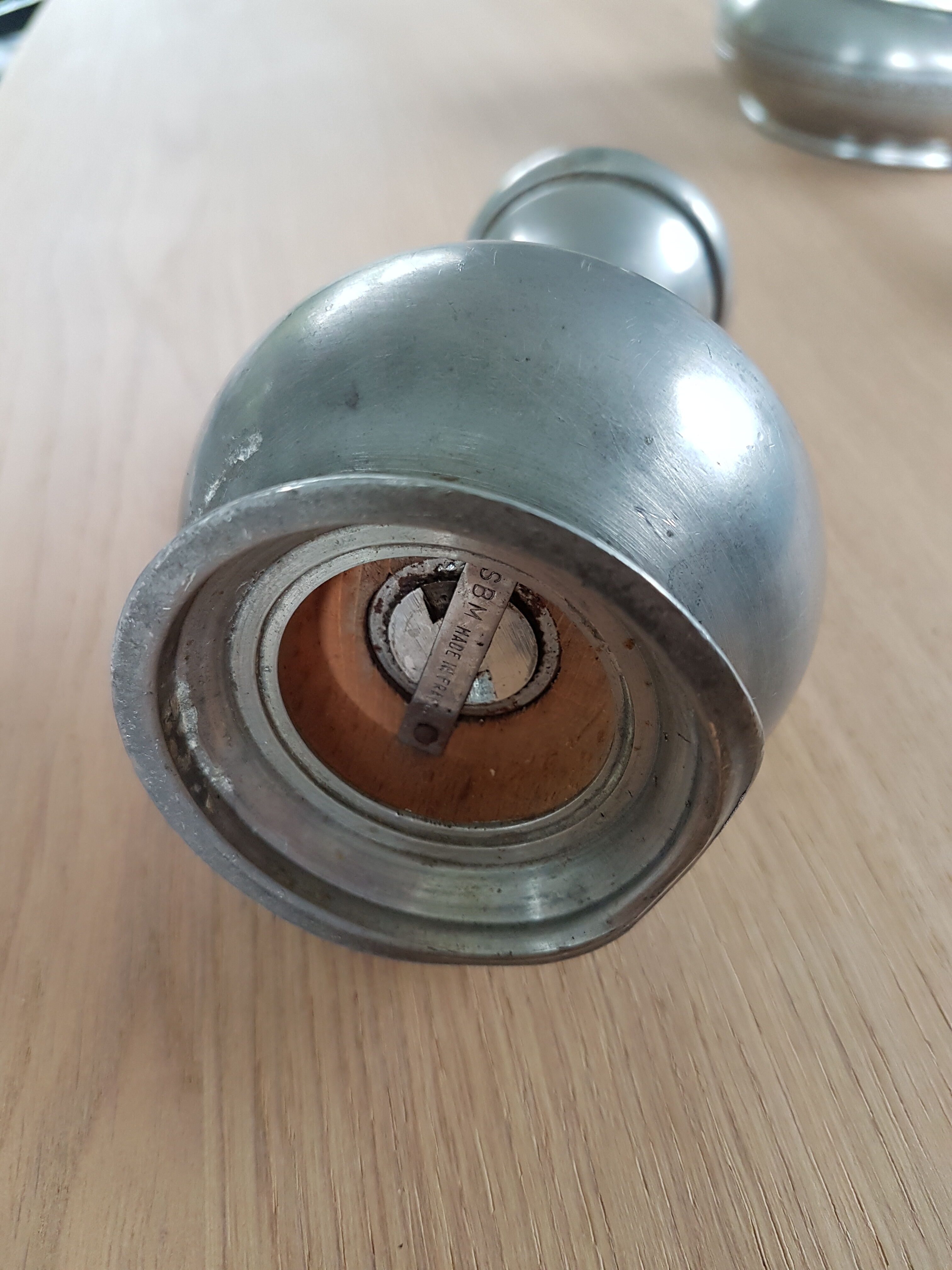 Pepper mill in etain