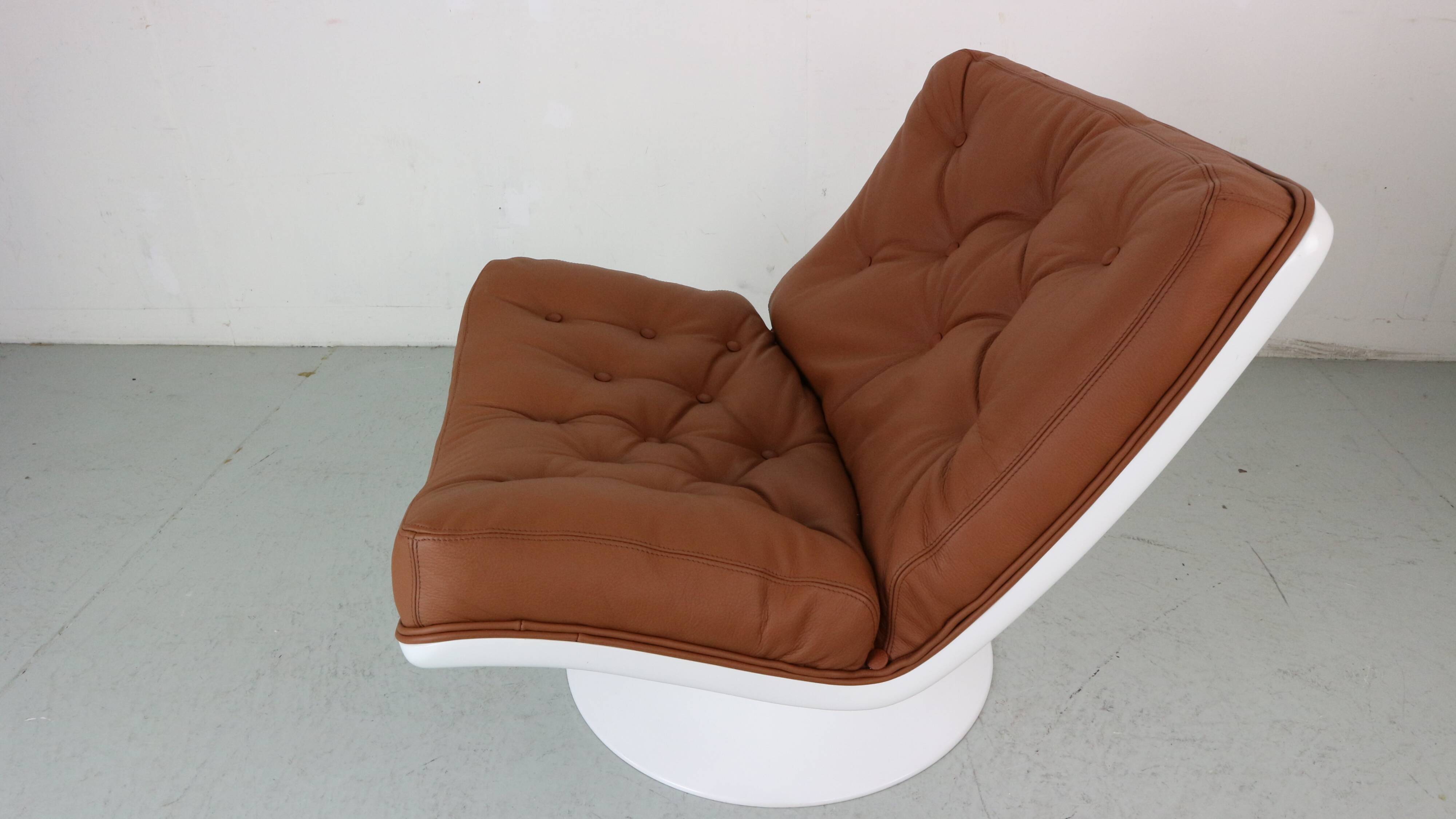 No. 976 Swivel Chair by Geoffrey Harcourt for Artifort, The Netherland