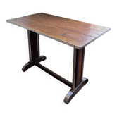 Vintage wooden and metal table – bistro/workshop style