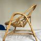 Vintage rattan armchair