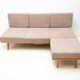 Mid century corner folding sofa by František Jirák for Tatra nábytok, 1960´s, Czechoslovakia
