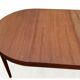 Danish round table by Oluf Th. Larsen Scandinavian teak vintage 1960