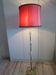 Lampadaire italien onyx et laiton