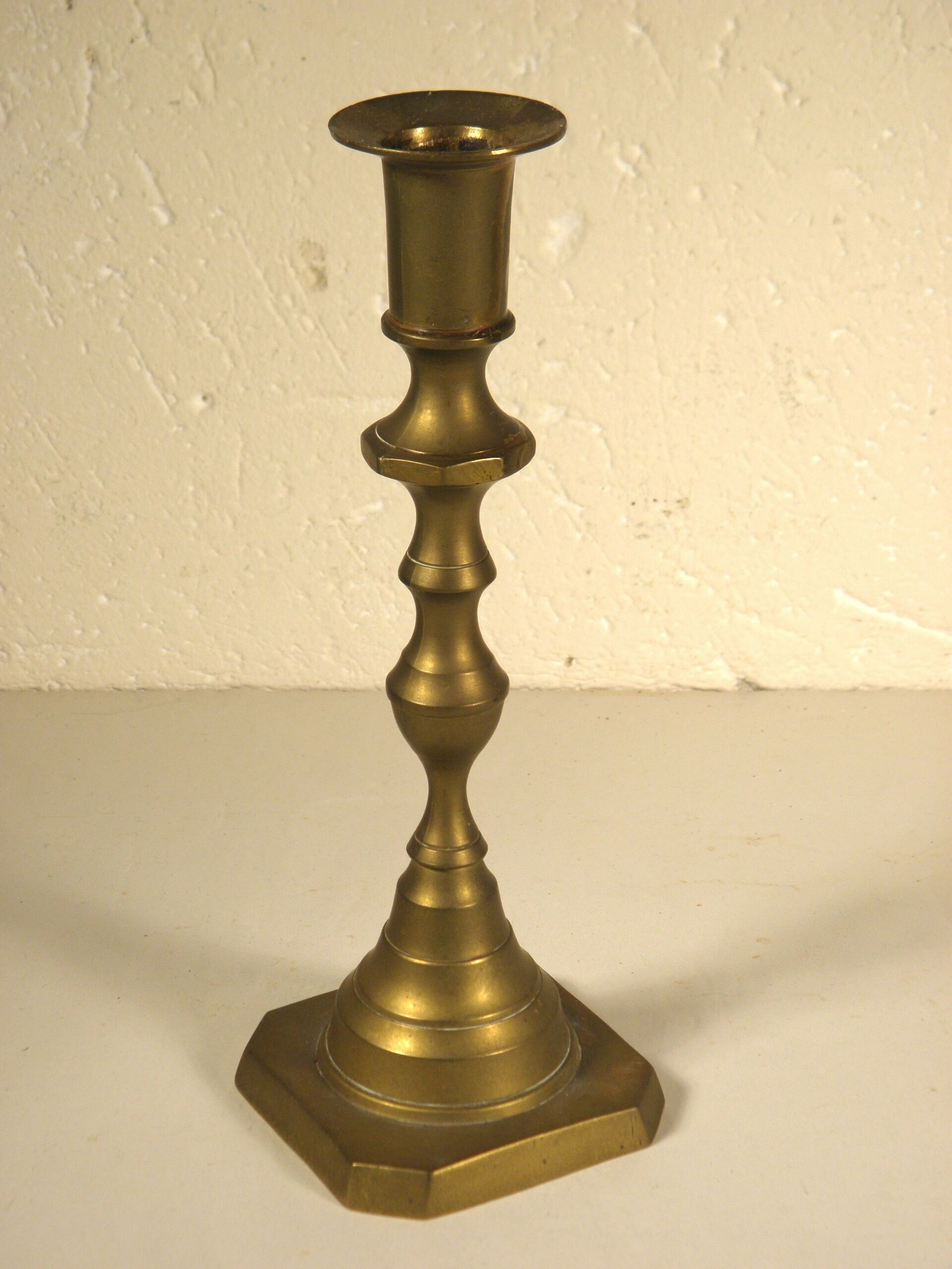 Brass candle holder
