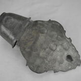 Antique 18th century pewter holy water font
