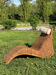 Rattan chaise longue
