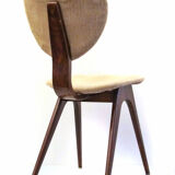 Fifties vintage plywood dining chairs