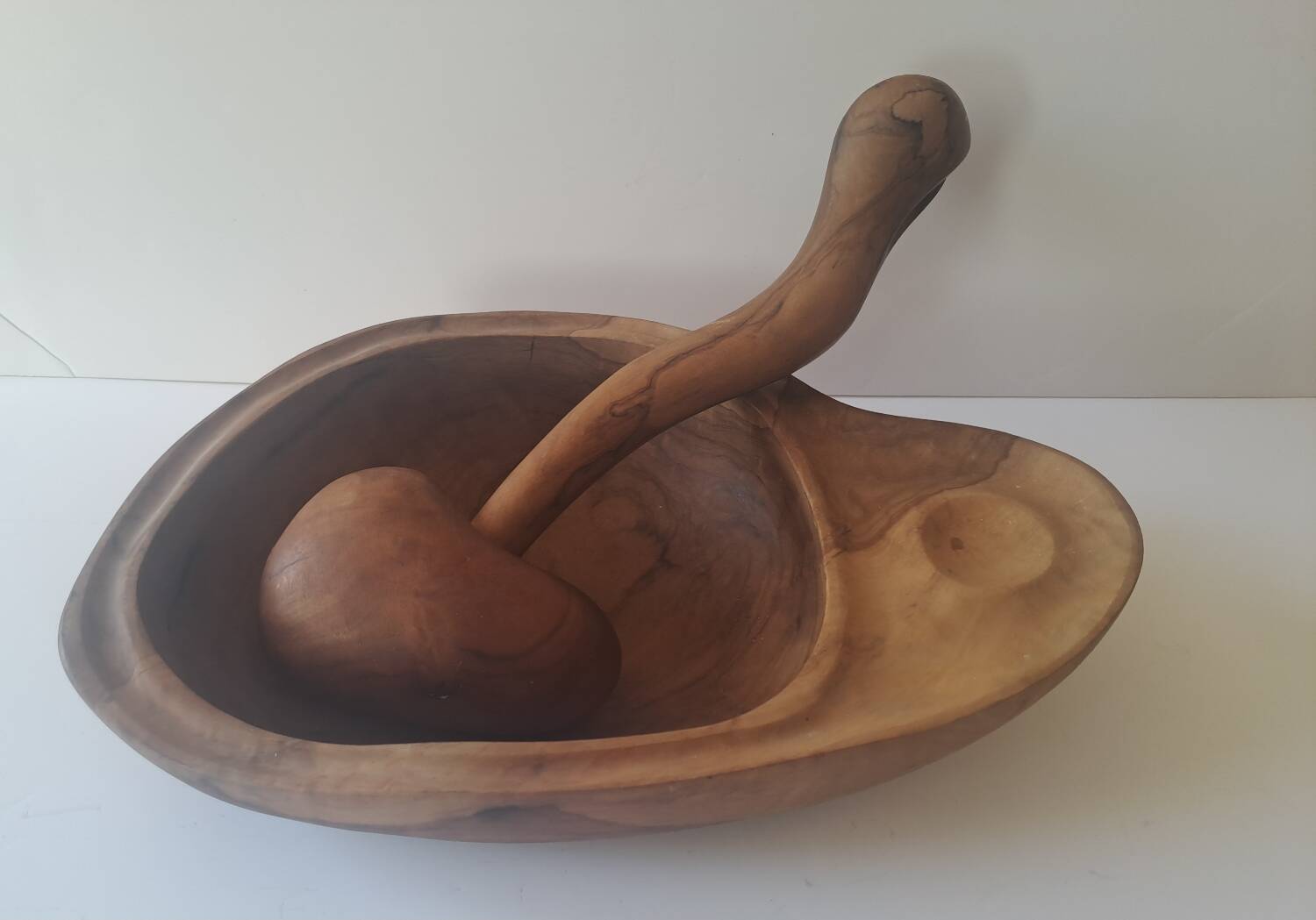 Nutcracker and its olive wood mallet