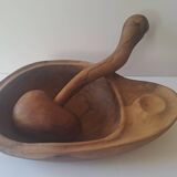 Nutcracker and its olive wood mallet