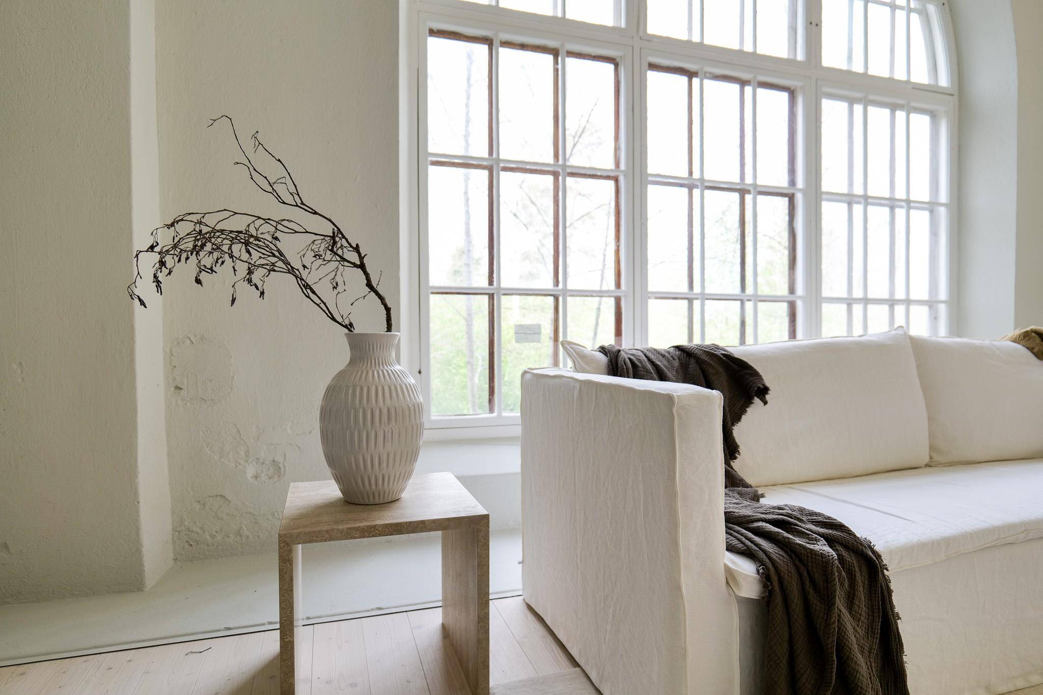 Large Art Deco Vase Ekeby Anna-Lisa Thomson, 1940s, Sweden