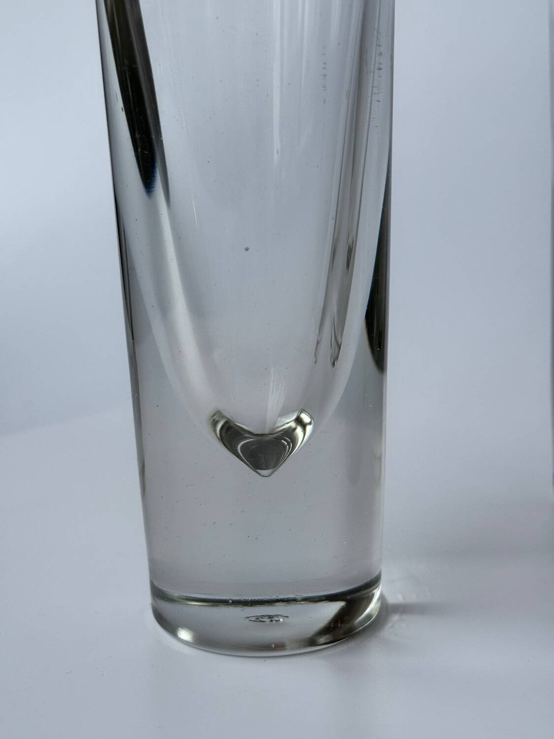 4 vintage Bullett glasses Carlo Moretti, Italy 1980
