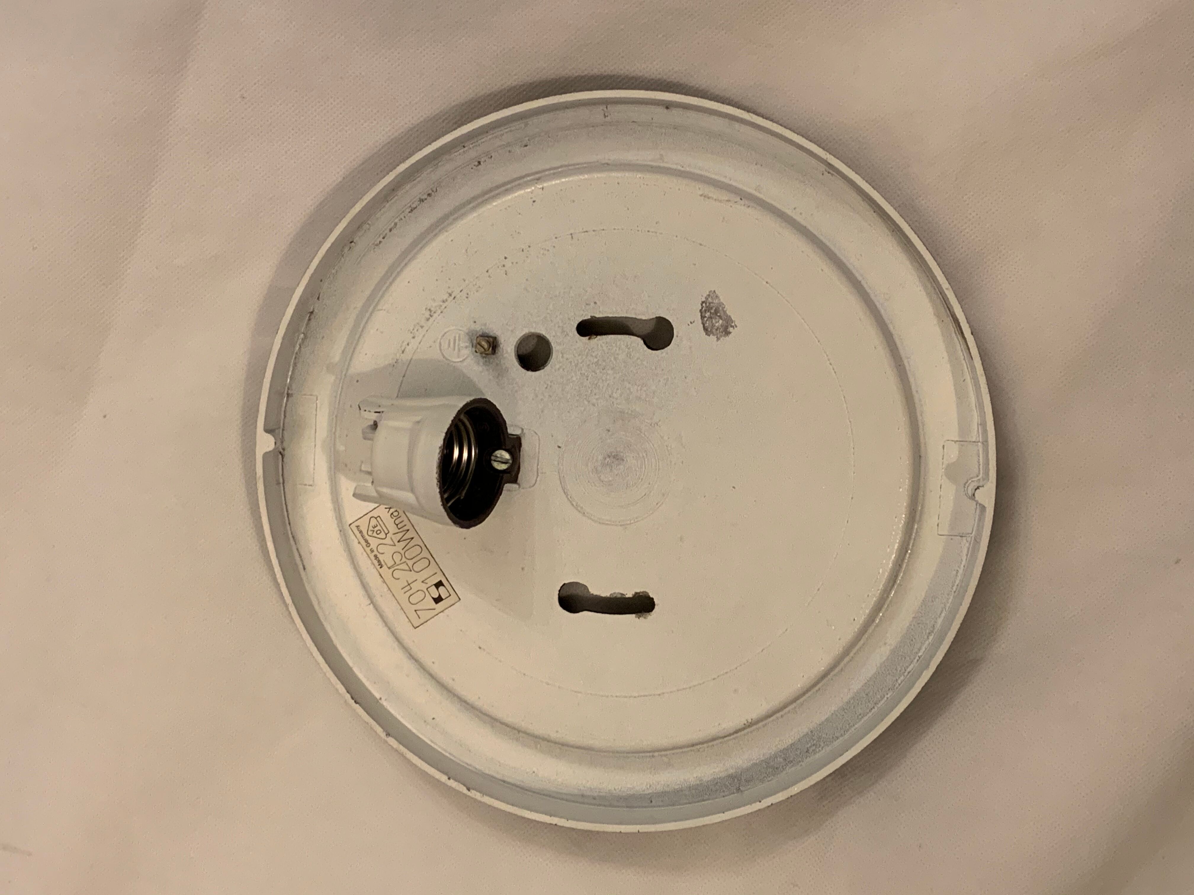 Wall lamp glass Staff 1970