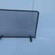 Grey epoxy steel fire screen L 51 cm