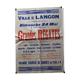 Poster "Great Regatta - Great Women's Race in Yole at 4" - City of Langon - 1937