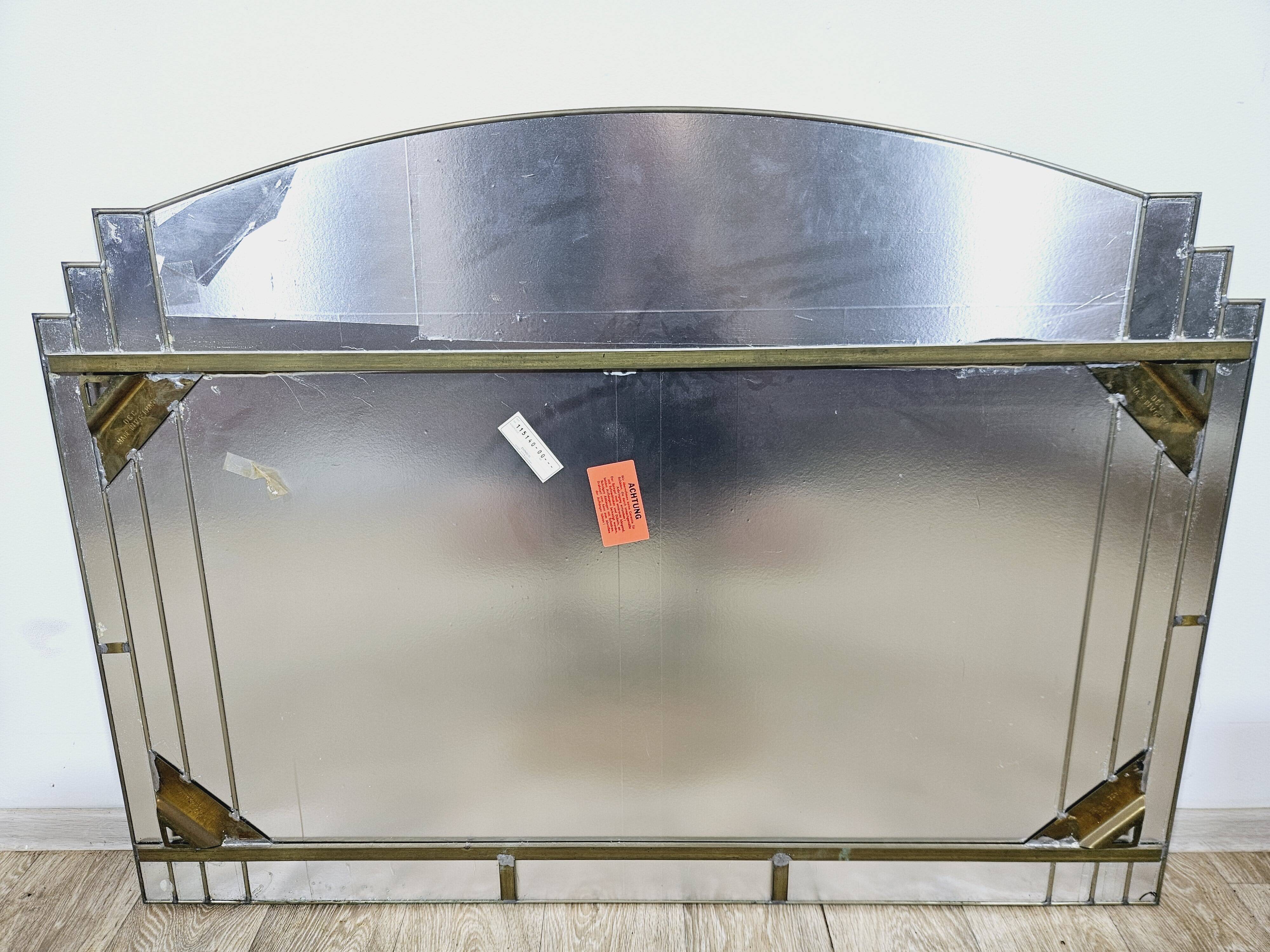 Domico crystal mirror in Art Deco style, Germany