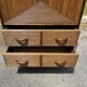 Vintage bamboo bar cabinet