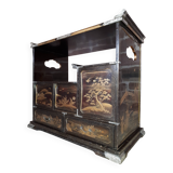 Small Japanese Lacquered Kazaridana Cabinet, Japan Edo Period
