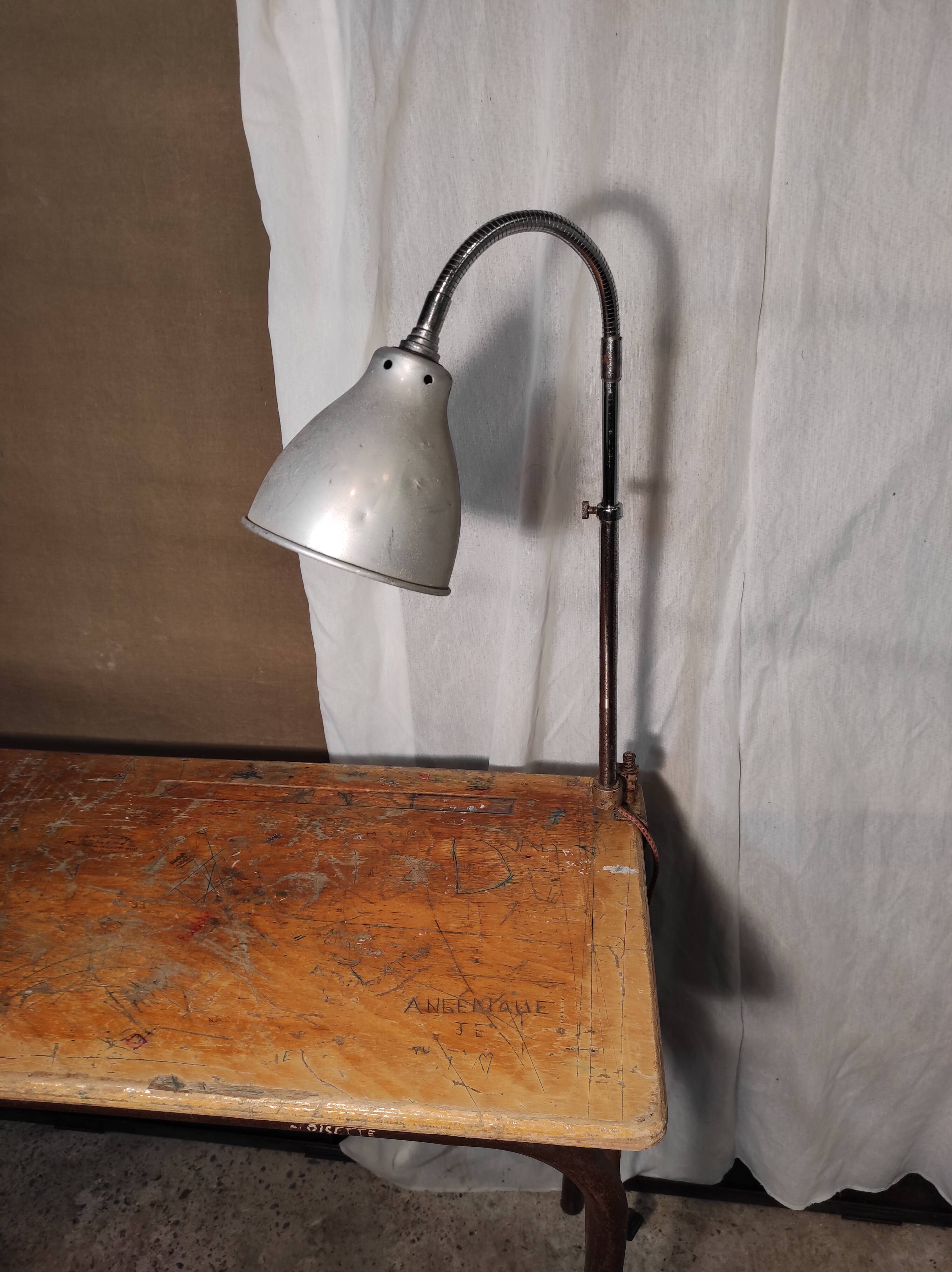 Workshop lamp ki-e-klair Alphonse Pinoit 1950