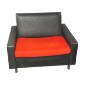 Fauteuil convertible lit vintage des années 60
