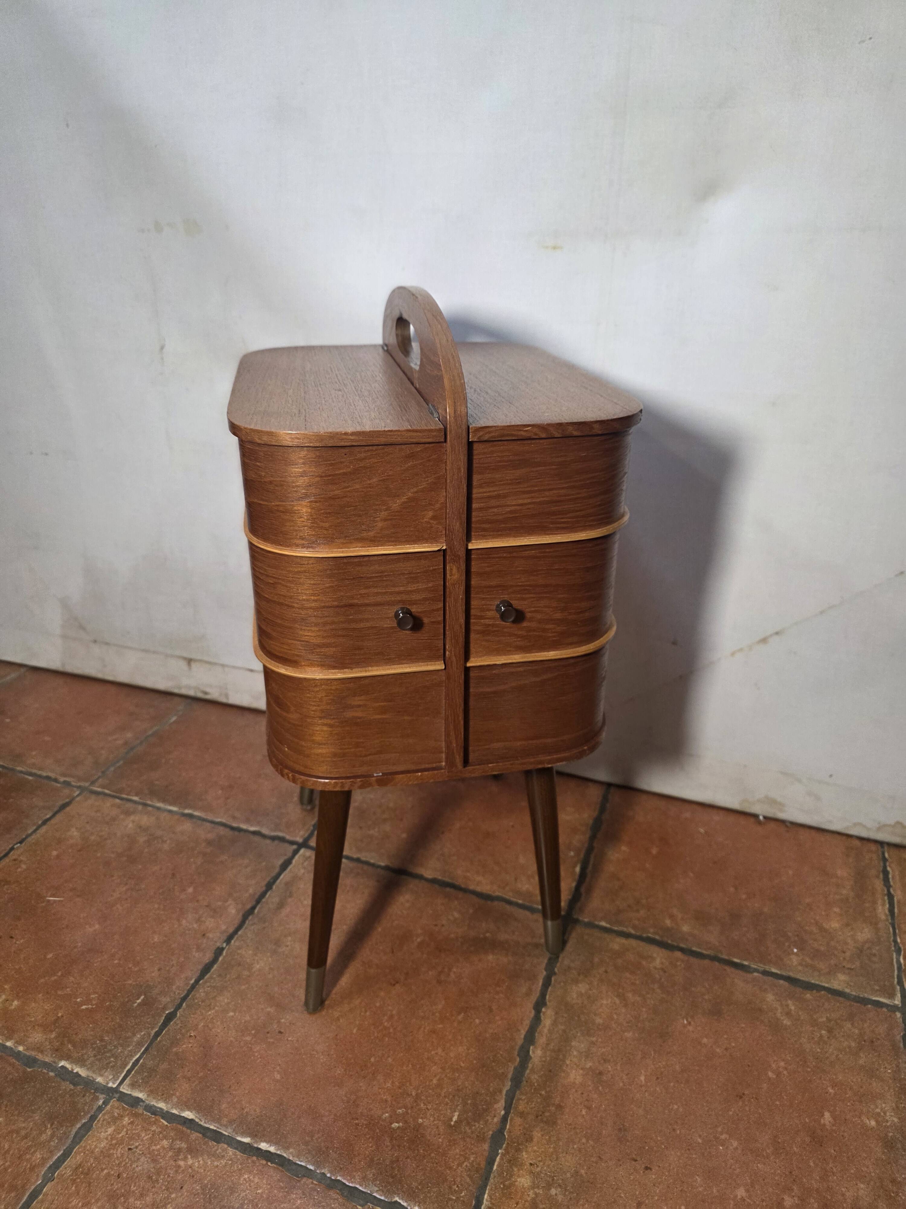 Scandinavian Teak Worker, Danish Design, 1960s
