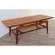 Table basse scandinave en teck édition Samcom 1960