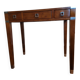 Small desk in solid wood and metal, Art Deco style
