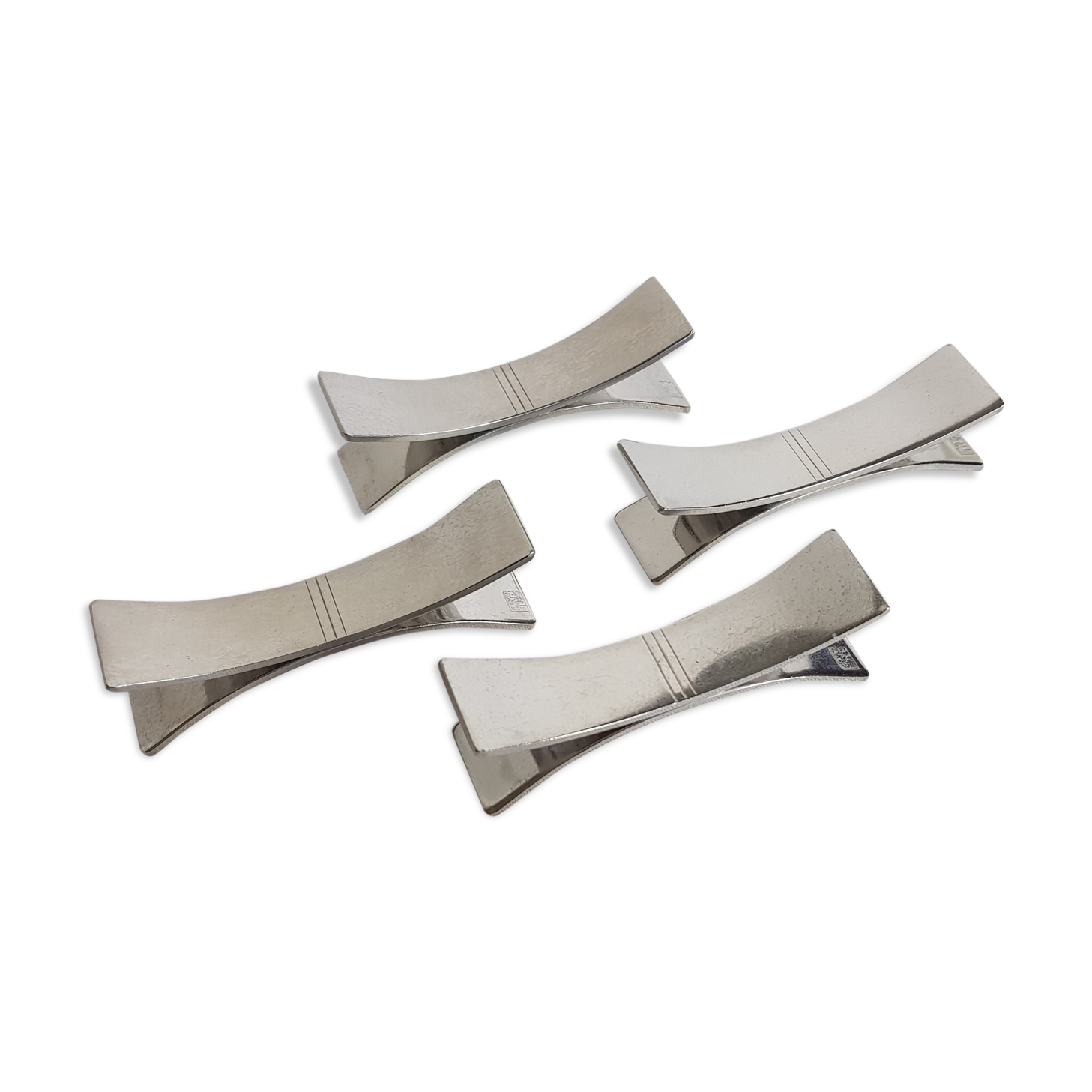 Four knife holders, Letang Remy, Inox