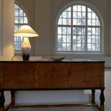 Art Nouveau ceramic table lamp Rörstrand Sweden, 1900