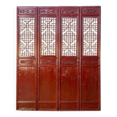 Set of 4 antique Chinese panels C60.099
