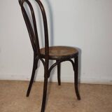 Caned bistro chair