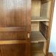 Vintage Parisian wardrobe with sliding doors