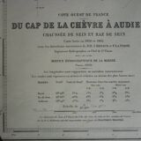 Navy chart “cap de la chèvre in audierne” nº 5309