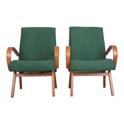 Fauteuils par Jaroslav Smidek pour Ton, 1960