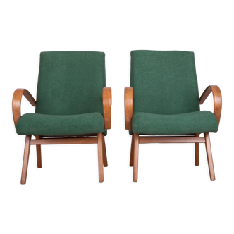Model 53 armchairs by Jaroslav Smidek for TON, 1960s, Set of 2