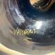 Large shower stand bowl with wave-shaped edges Vallauris 1970