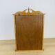 Etagère vitrine miniature bois et verre, vintage